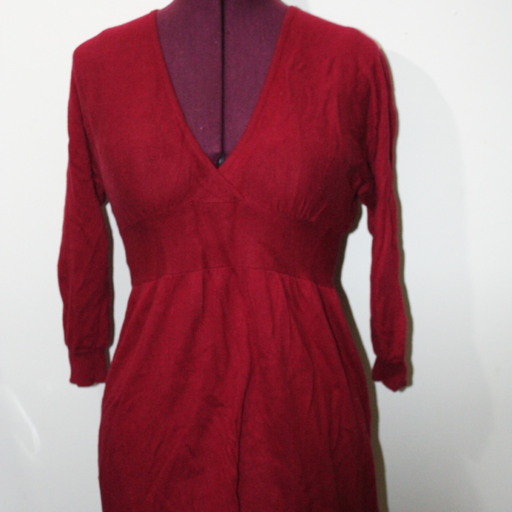 Ruby Red Express Sweater Dress, Womens Size S